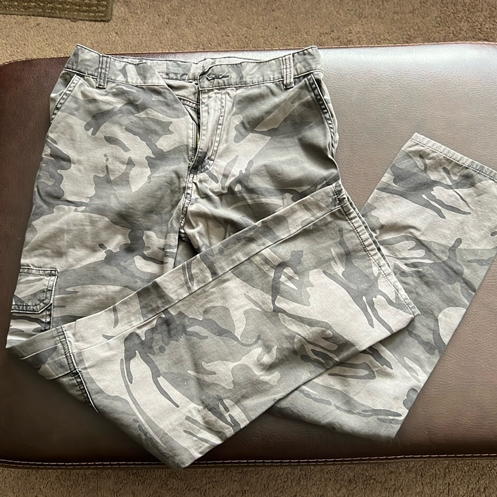 Wrangler Kid’s Camo Cargo Pant, Size 16